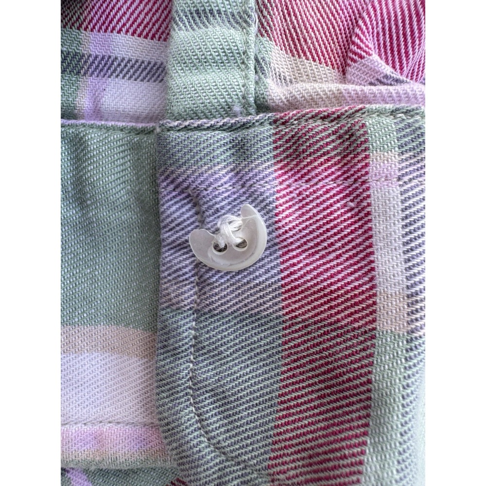Polo Ralph Lauren Mens Large PINK PLAID LOGO PREPPY OXFORD CLASSIC PASTEL *READ* - Picture 6 of 11